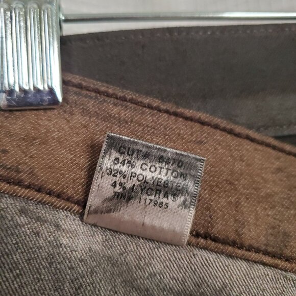 J Brand Womens Size 26 Jeans Pants Leggings Skinny Stretch Coated 901596 Mocha - Picture 9 of 12